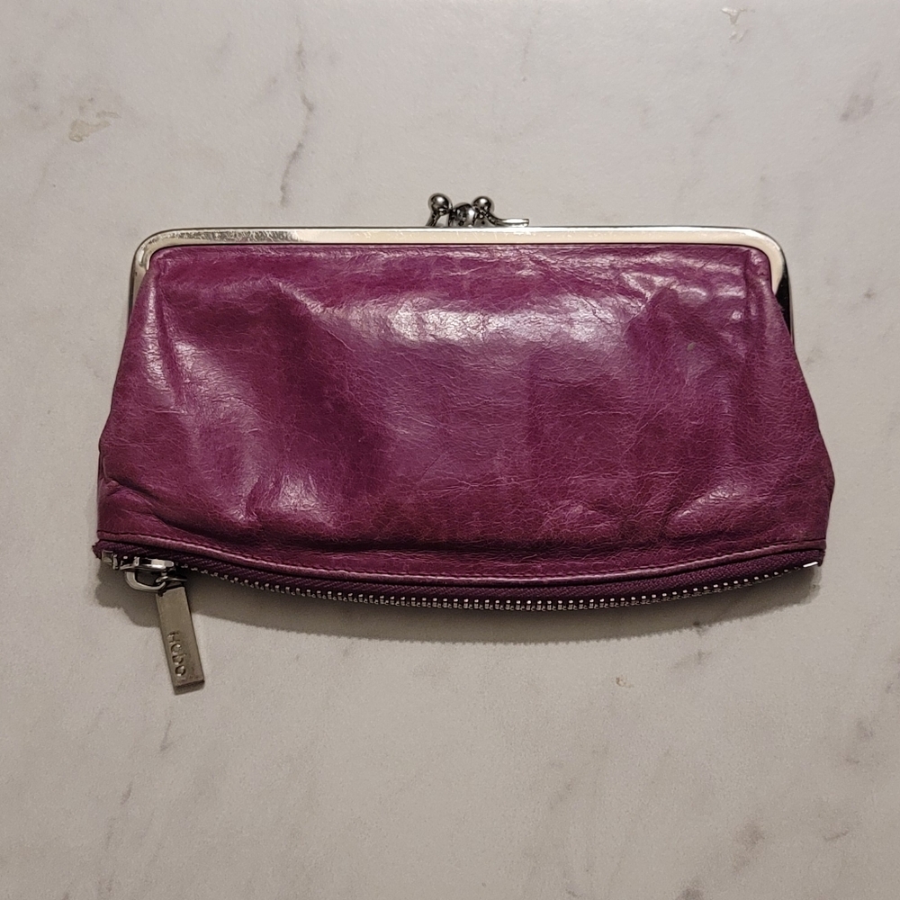 Hobo Lauren Wallet, pink/purple